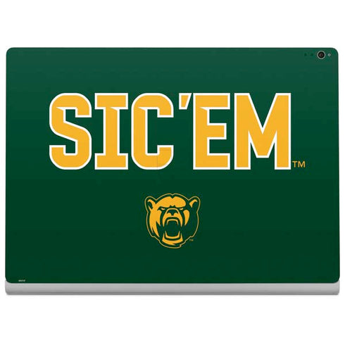Baylor University Sic Em Green Surface Book 2 15in Skin